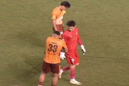 Video bóng đá Ninh Bình - HAGL: Minh Tâm trừng phạt sai lầm, siêu phẩm ấn định (V-League)