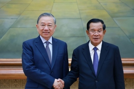 Việt Nam - Campuchia ra tuyên bố chung