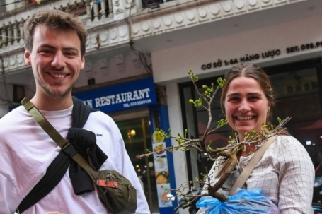 Cây cảnh siêu nhỏ, lạ mắt hút khách ở chợ hoa phố cổ Hà Nội