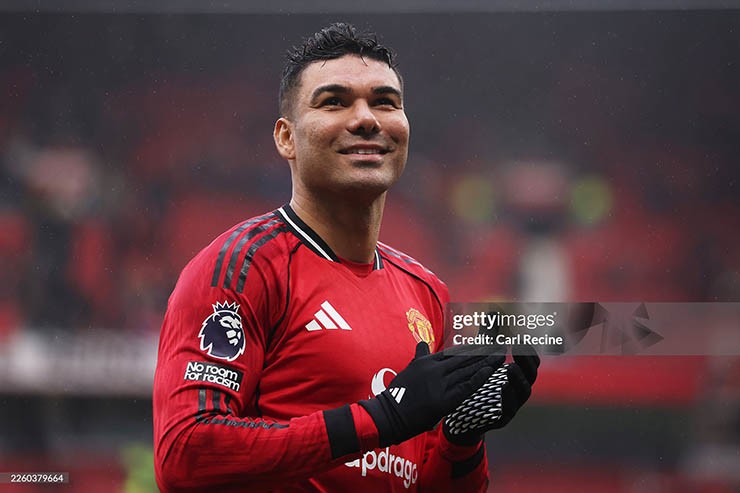Casemiro chơi những trận đấu đầy ấn tượng ở mùa giải cuối cùng của anh với MU