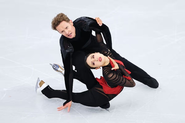 Madison Chock và Evan Bates của đội tuyển Mỹ
