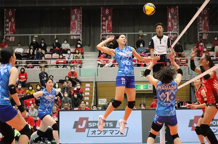 Bích Thủy là nhân tố quan trọng của&nbsp;Okayama Seagulls