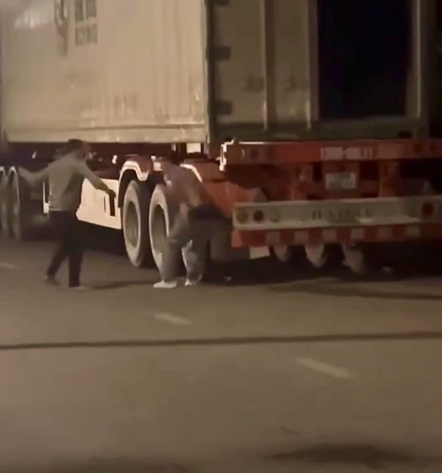 Hiện trường vụ việc (ảnh cắt từ video).