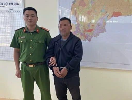 R.C. bị Công an Quảng Ngãi bắt giữ