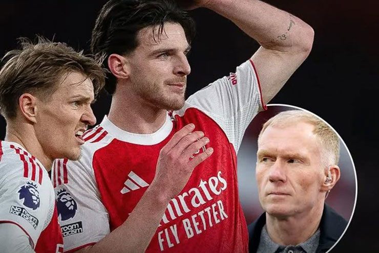 Paul Scholes đã nói Arsenal "sẽ là nhà vô địch Premier League tồi nhất" nếu đăng quang mùa này