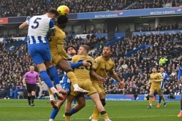 Trực tiếp bóng đá Brighton - Crystal Palace: Những phút cuối kịch tính (Ngoại hạng Anh) (Hết giờ)