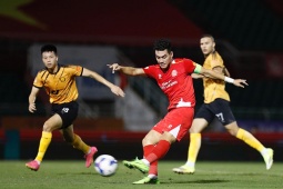 Video bóng đá Công an TP.HCM - Thanh Hóa: Sao tuyển Lào mở điểm (V-League)