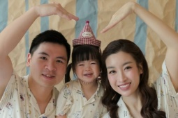 Cuộc sống đời thường của gia đình Đỗ Mỹ Linh