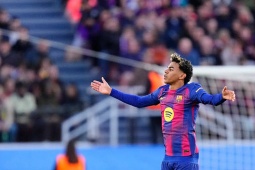 Tin mới nhất bóng đá sáng 8/2: Yamal ghi siêu phẩm, phá kỷ lục của Mbappe