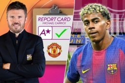 MU càng thăng hoa càng khó xử với Carrick, Yamal đá "không ai chịu nổi" (Clip 1 phút)