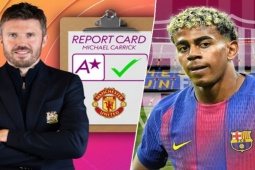 MU càng thăng hoa càng khó xử với Carrick, Yamal đá  " không ai chịu nổi "  (Clip 1 phút)