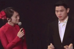 MC Khánh Vy và Đình Bắc 'bắn' tiếng Nghệ An gây sốt mạng xã hội