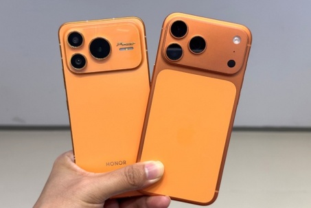 Smartphone tầm trung mang dáng dấp iPhone 17 Pro Max bị soi mạnh