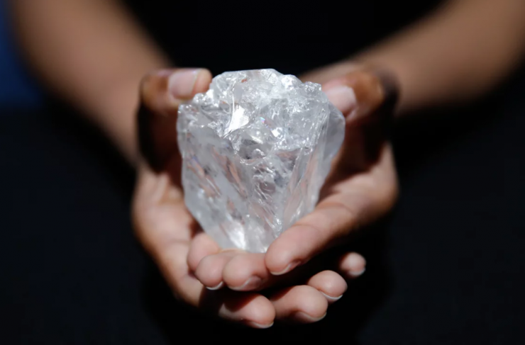 &nbsp;Ở Botswana, những viên đá quý này đã trở thành ‘chìa khóa’ thay đổi vận mệnh cả một quốc gia. Ảnh: Lucara Diamond Corp&nbsp;