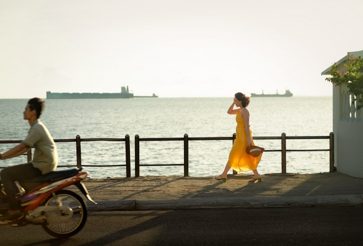 Vũng Tàu bình yên khi hoàng hôn. Ảnh: Phạm Tuấn Thành