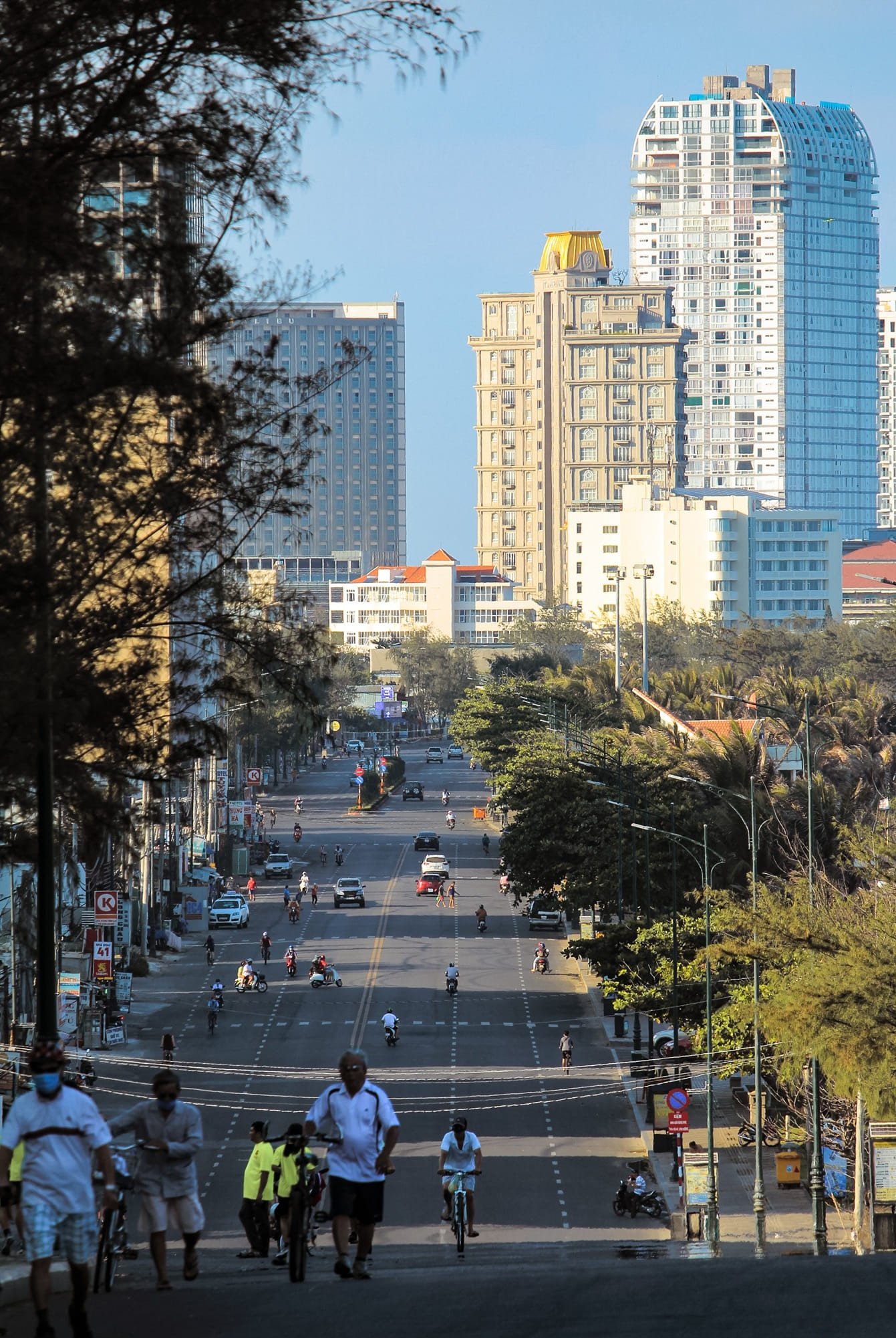 Những buổi sáng bình yên của Vũng Tàu. Ảnh: Phạm Tuấn Thành