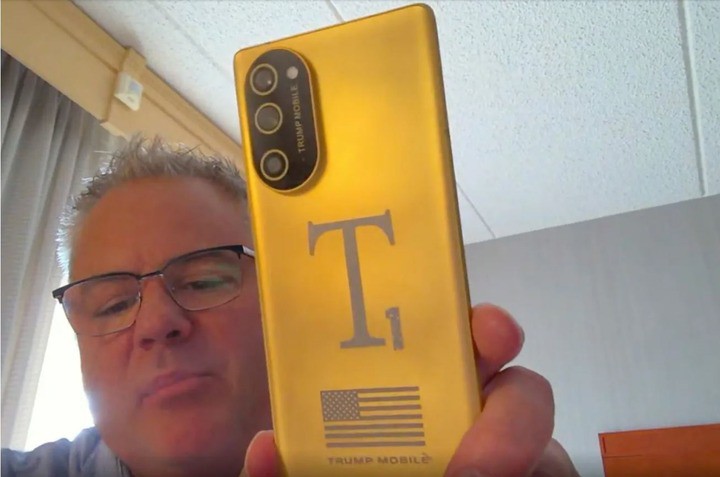 Mẫu T1 của Trump Mobile. (Ảnh: The Verge)