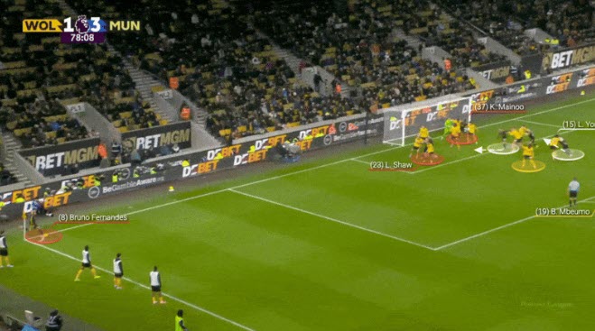 Pha dàn xếp trước Wolves