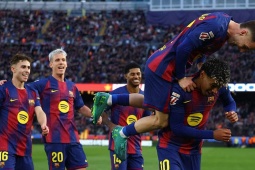 Barca có cửa ăn 4 như Arsenal, nhắm mốc 100 bàn trước Atletico