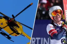 Cú sốc ở Thế vận hội mùa đông: Huyền thoại Lindsey Vonn chấn thương nặng, lên trực thăng đi cấp cứu
