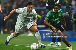 Video bóng đá Sassuolo - Inter Milan: 5 bàn rực rỡ, xây chắc ngôi đầu (Serie A)