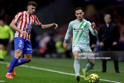 Video bóng đá Atletico Madrid - Real Betis: Antony ghi siêu phẩm khó ngờ (La Liga)