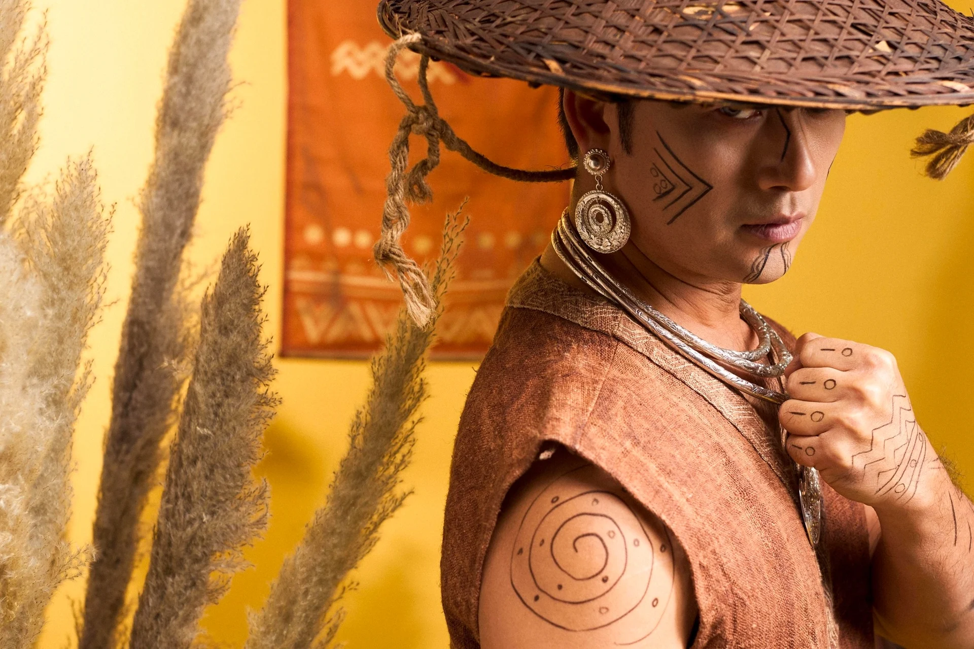 Diễn viên Bảo Anh trong tạo hình của nhân vật phim "Huyền tình Dạ Trạch". Ảnh: FBNV