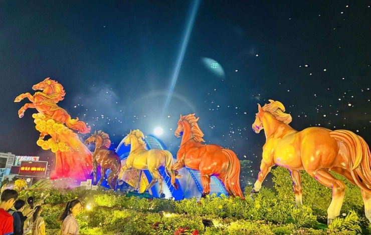 Những chú ngựa rất đẹp và có hồn.