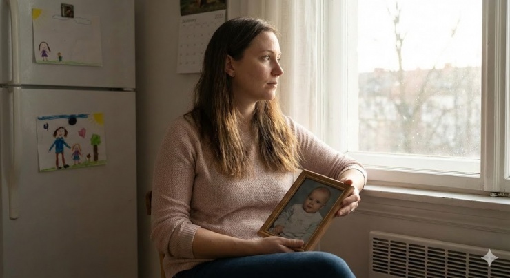 5 năm trôi qua, tôi vẫn chưa thể quên được những lời mẹ chồng nói khi tôi vừa mới sinh (Ảnh minh họa, nguồn: AI)