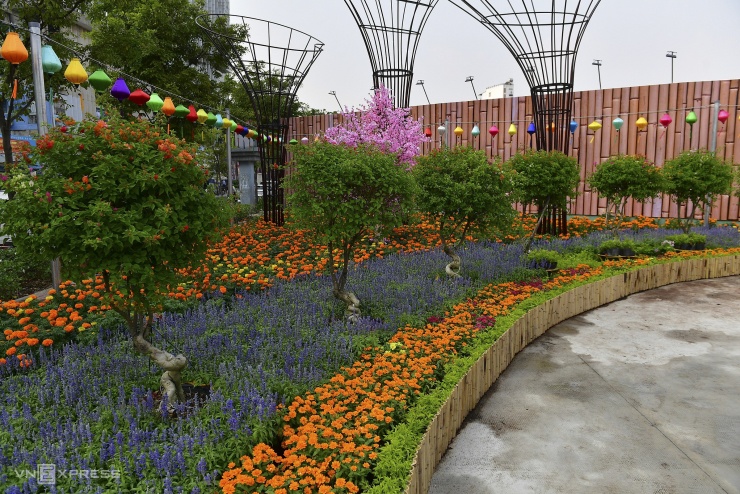 Diện mạo các khu 'đất vàng' bỏ hoang thành công viên dịp Tết - 14