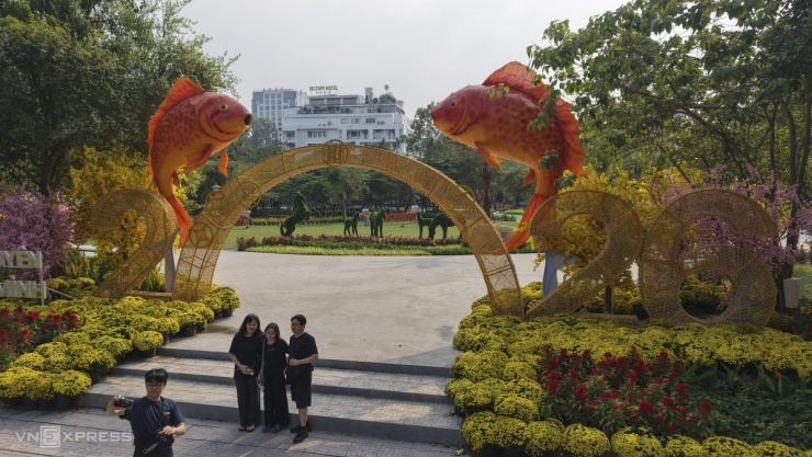 Diện mạo các khu 'đất vàng' bỏ hoang thành công viên dịp Tết - 18