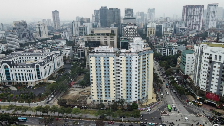 Theo kế hoạch, dự án khu tái định cư trên "đất vàng" Cầu Giấy sẽ hoàn tất các thủ tục quyết toán, nghiệm thu và bàn giao trong năm 2026.