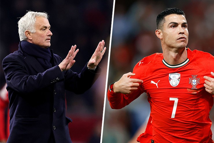 Mourinho sắp tái hợp Ronaldo, ngồi ghế nóng tuyển Bồ Đào Nha sau World Cup 2026