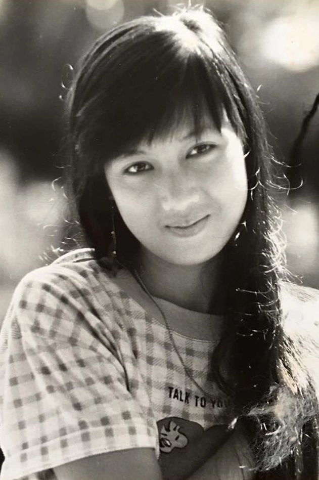 Hiền Mai lúc là thiếu nữ.