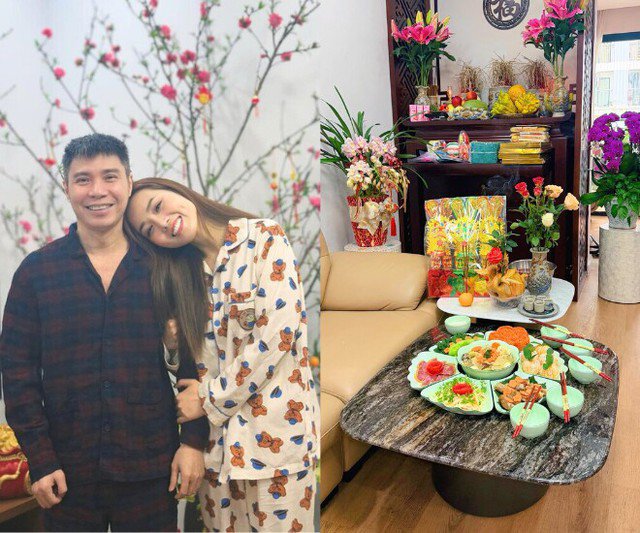 Bà xã NSND Công Lý dọn mâm cúng ông Táo cực đẹp mắt, cầu mong bình an cho gia đình - 1