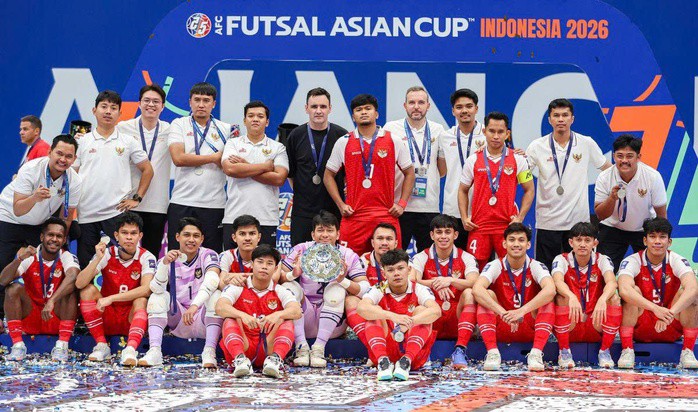 Indonesia nhận án phạt nặng từ AFC sau khi giành ngôi á quân futsal châu Á 2026 (Ảnh: AFC)