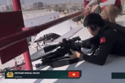 Cảnh sát đặc nhiệm Việt Nam tranh tài tại UAE SWAT Challenge 2026, thể hiện bản lĩnh trên đấu trường quốc tế