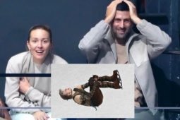 Djokovic ôm đầu thảng thốt, xem cú nhảy lộn ngược bị cấm 50 năm