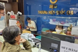 Tối 10-2, giá vàng miếng SJC gây bất ngờ trên thị trường tự do