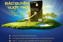 Thẻ Nam A Bank Happy Golf tung chính sách ưu đãi mới nhân dịp tết