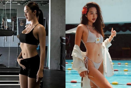 Người đẹp Linh Miêu vòng ba 92 cm nâng tạ bằng một tay, sợ bị hỏi “bao giờ lấy chồng”