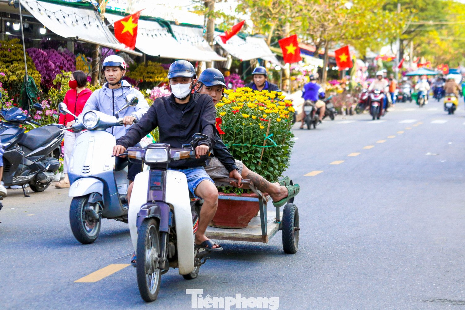 Nghề chở cây thuê ngày Tết - 11