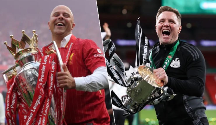 Từ vị thế người hùng, Arne Slot - Eddie Howe giờ đang là "tội đồ"&nbsp;của Liverpool và Newcastle