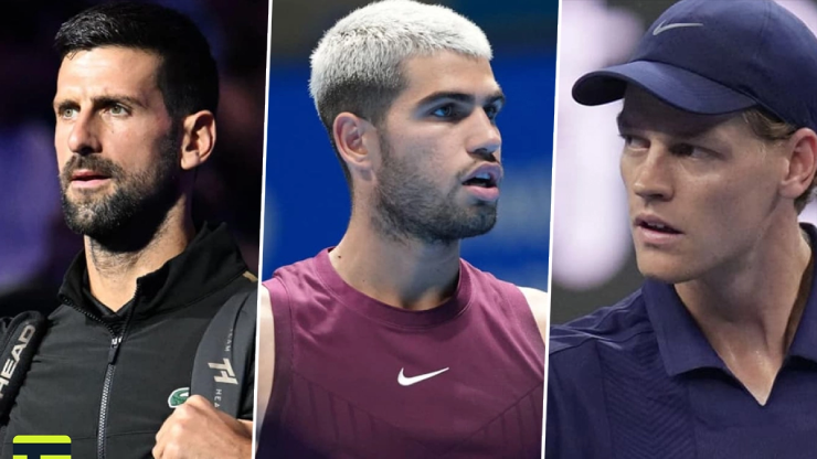 Alcaraz (giữa) xác nhận dự Qatar Open 2026