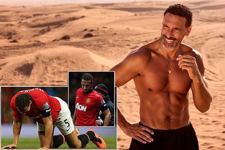 Ferdinand thường xuyên phải ngồi xe lăn vào viện điều trị chấn thương lưng