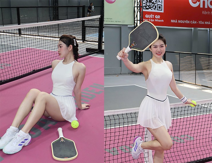Hoa khôi làng pickleball hướng đến các giải đấu ở cấp độ cao hơn