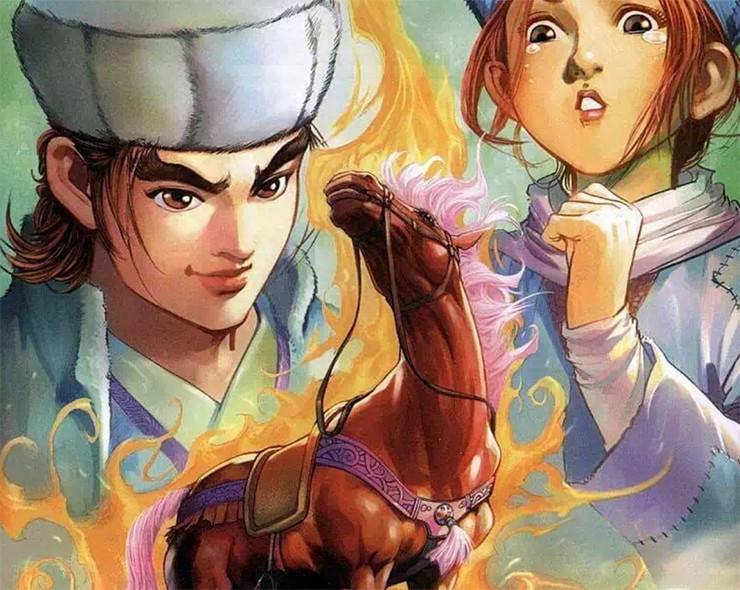 Hãn Huyết Bảo Mã gắn liền với Quách Tĩnh và Hoàng Dung