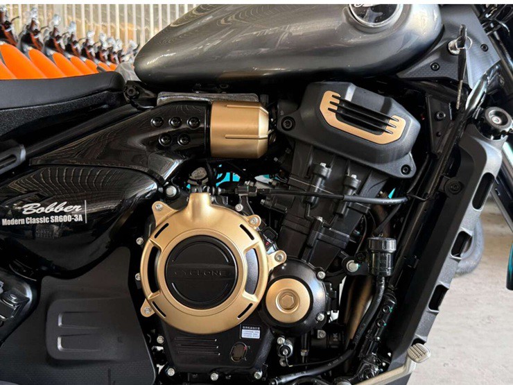 Cyclone RA600 ra mắt, giá rẻ đe dọa “ngôi vương” Honda Rebel 500 - 4