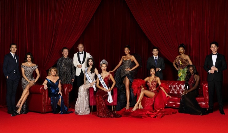 Top 2 Miss Cosmo 2025 ghi dấu ấn nhan sắc trong bộ ảnh Cosmo Family - 1