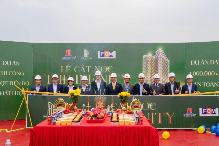 Dự án The Infinity Dĩ An cất nóc vượt tiến độ 3 tháng
